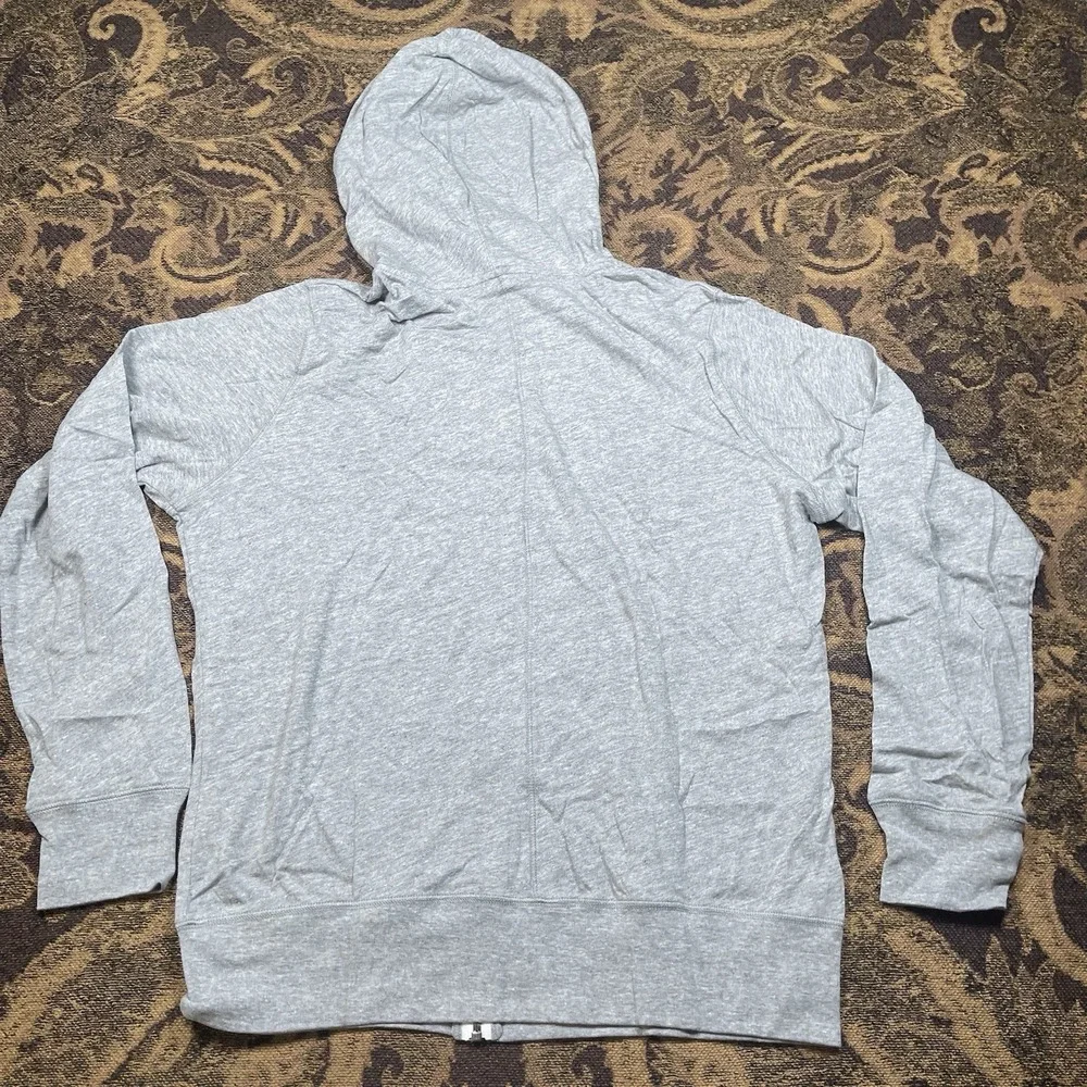 Nike Houston Dash NWSL Core Heather Gray Full Zip Hoodie Womens Size XL New